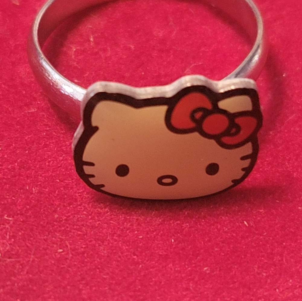 Sanrio Silver Adjustable Ring - image 4